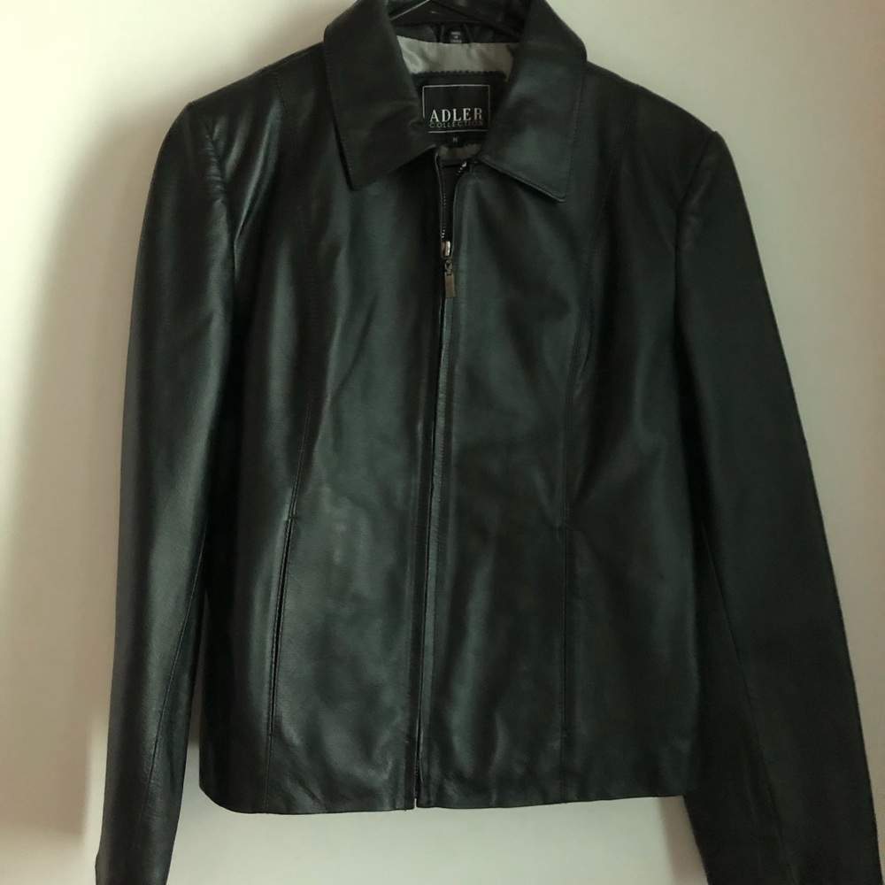 100% leather mint condition Medium Adler jacket